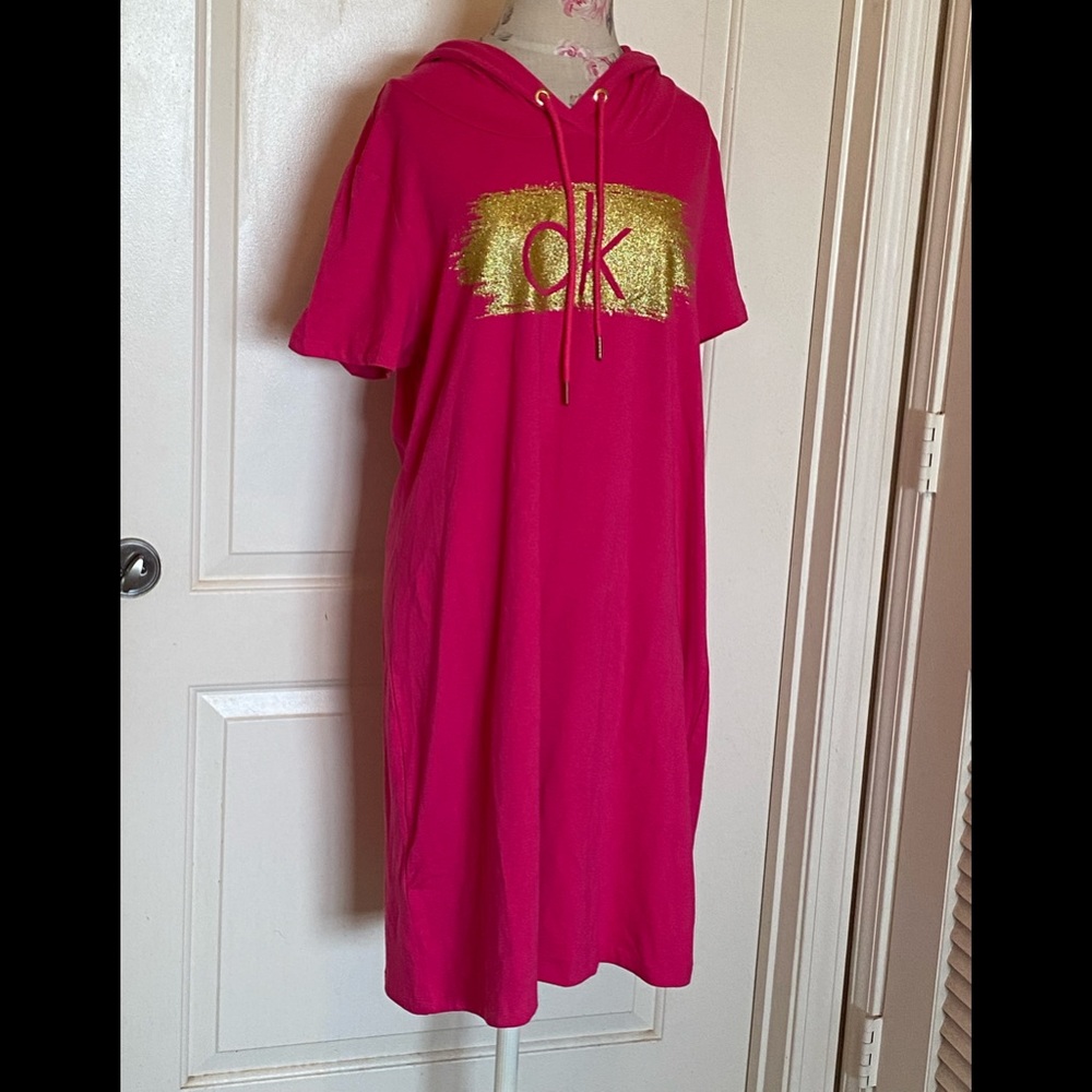 Calvin Klein Pink dress Xl